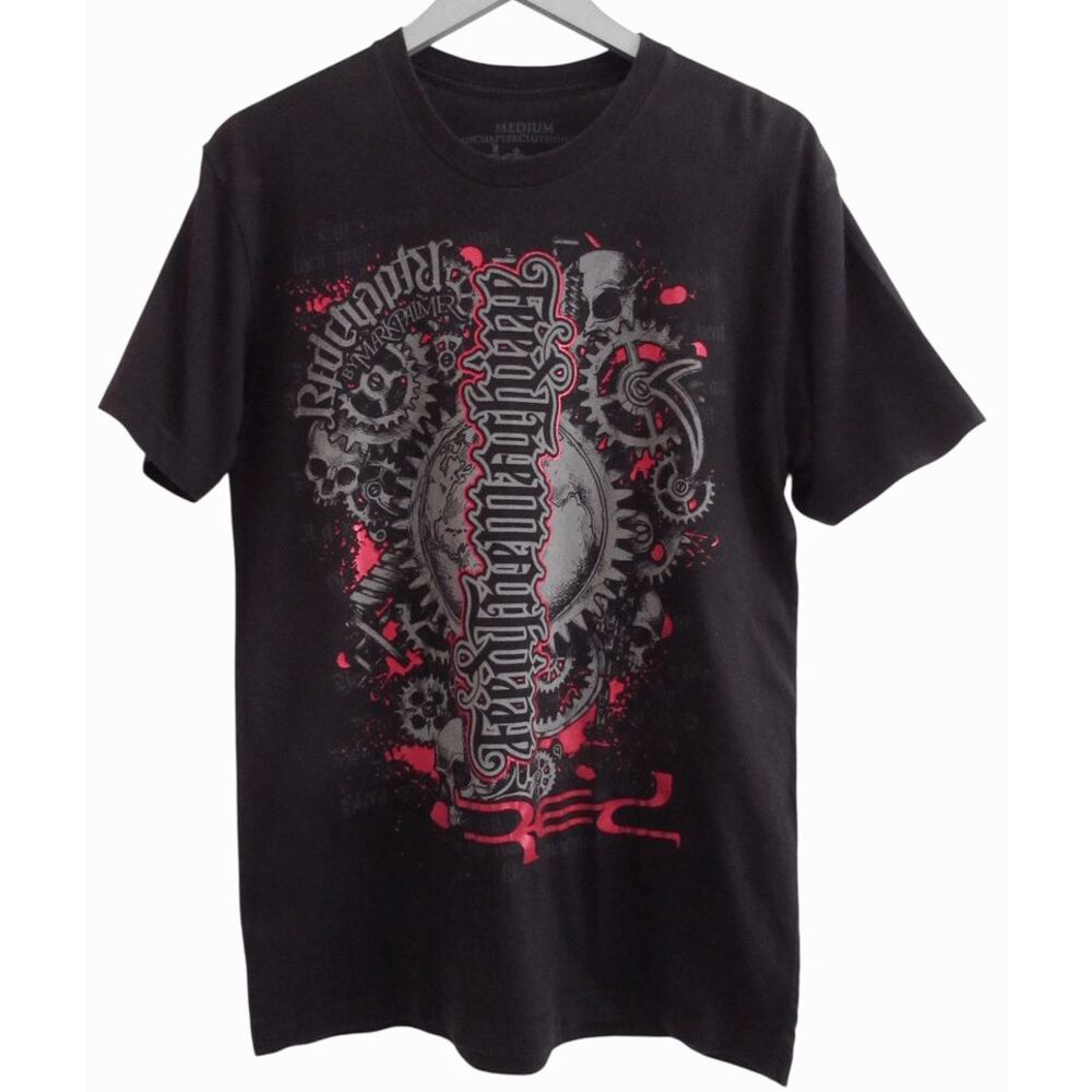 Red Chapter by Mark Palmer Black Graphic‎ T-Shirt M